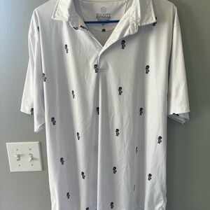 Elliot Collection Bob Ross golf shirt